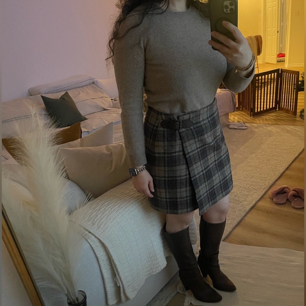 Polo Ralph Lauren wool wrap skirt
